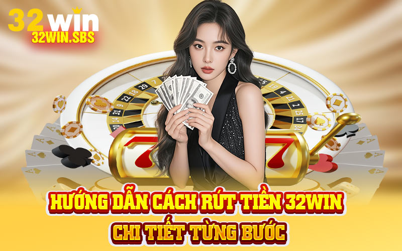 Hướng dẫn cách rút tiền 32Win chi tiết từng bước