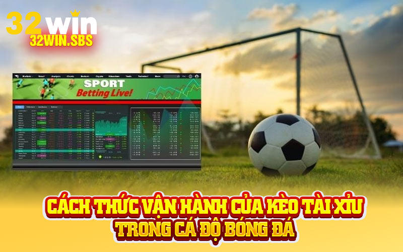 Cách thức vận hành của kèo tài xỉu trong cá độ bóng đá
