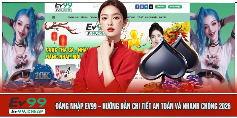 Đăng Nhập EV99 – Hướng Dẫn Chi Tiết An Toàn Và Nhanh Chóng 2026
